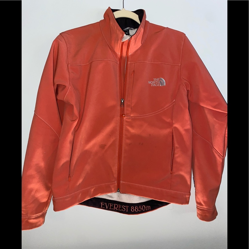 North Face fleece lined jacket
